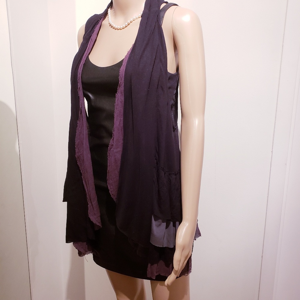 Free People Ruffle Bottom Vest - Picture 4 of 4
